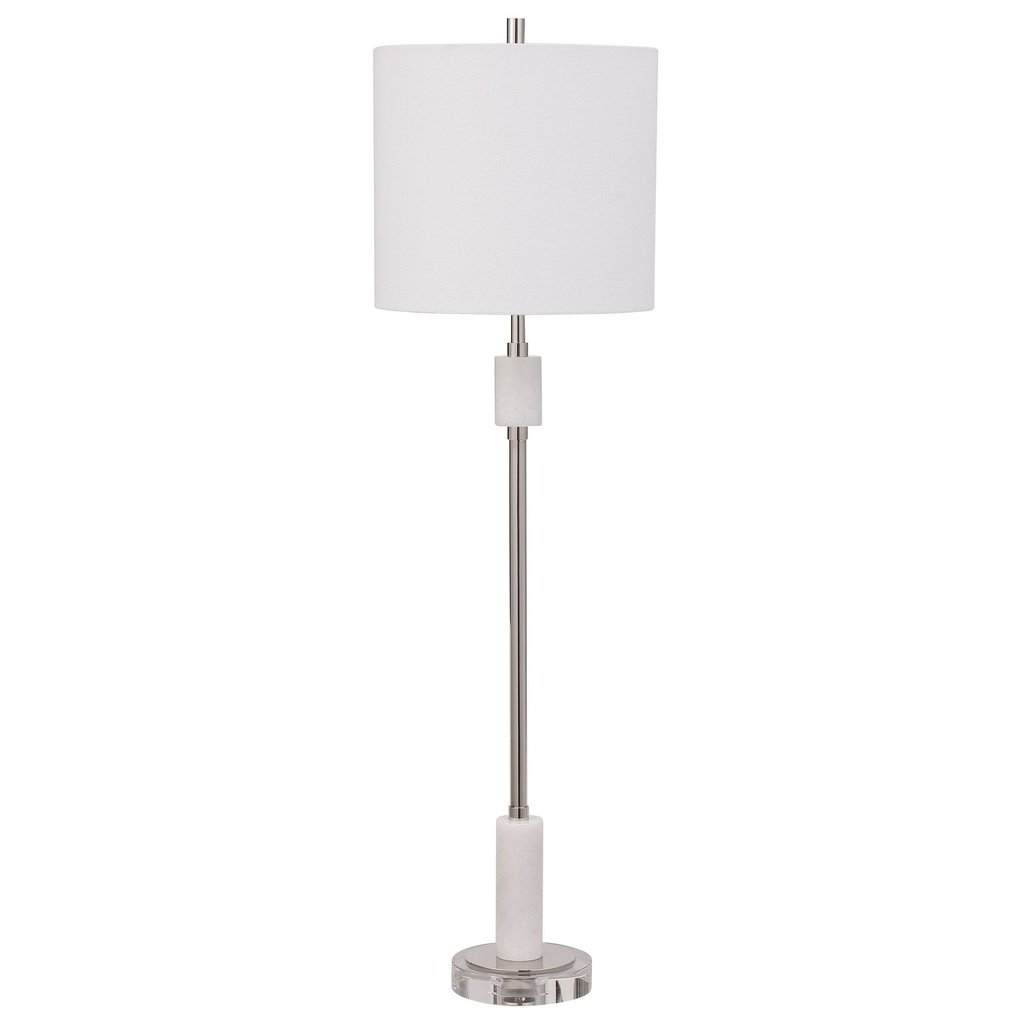 Sussex Nickel Buffet Lamp Uttermost