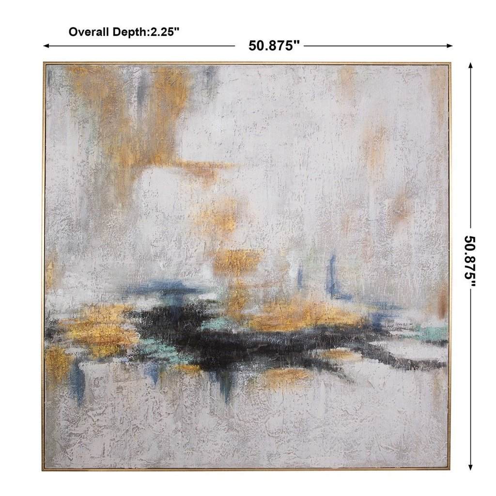 Eclipse Abstract Hand Painted Art Uttermost